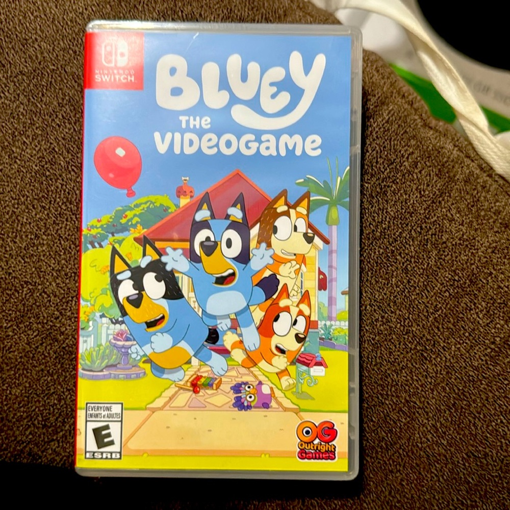 Bluey the video game Nintendo switch game
